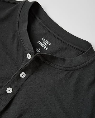 Flint and Tinder Henley | Premium American-Made Long Sleeve
