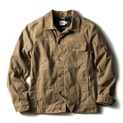 Waxed Trucker Jacket | Flint and Tinder