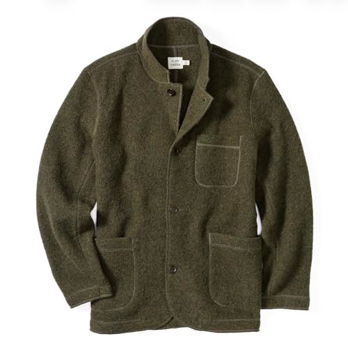 Boiled Wool Chore Blazer – Flint and Tinder