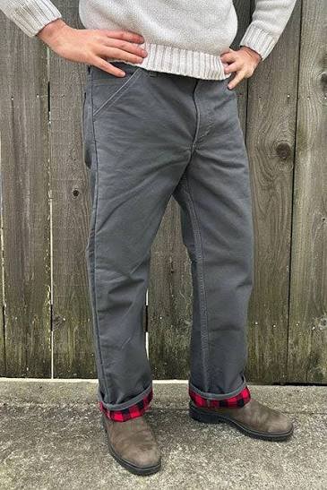 Flannel-Lined Pants