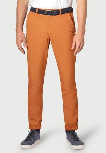 Garment-Washed Chinos