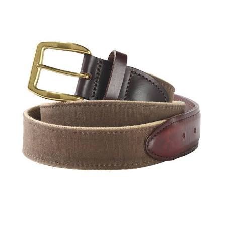 Waxed Canvas Belts