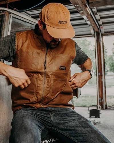Waxed Canvas Vest